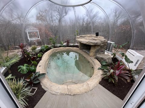 Geodesic Community Hot tub