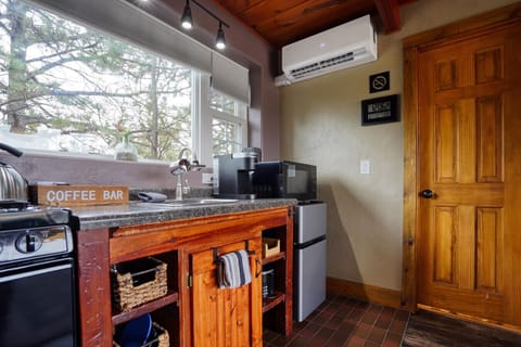 Set your temperature on this new mini-split heat and AC unit.