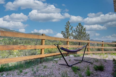 Relax in a hammock to spectacular Black Hills views.