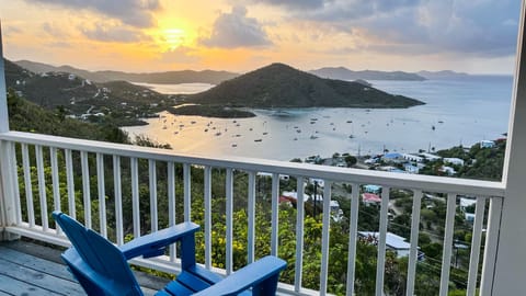 Water+Sky USVI | Sunrise View from Bedroom Deck