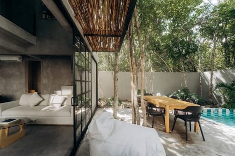 Indoor outdoor space