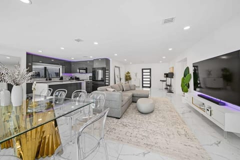 Open living room space