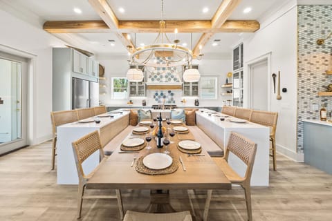 1st Floor Fully Equipped Kitchen and Dining Area