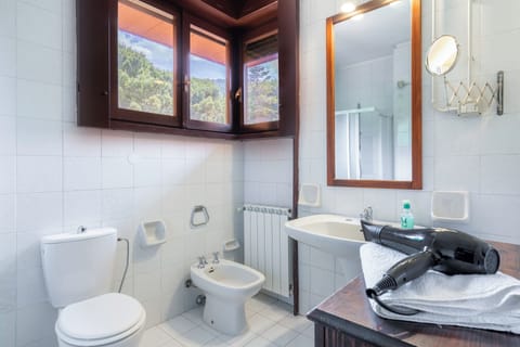 Room | Bathroom | Shower, hair dryer, bidet, towels