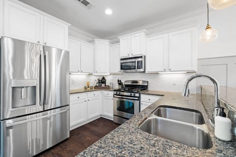 A fully stocked kitchen ready for all your culinary adventures.