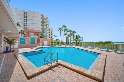Heated Pool with a View of the Gulf
