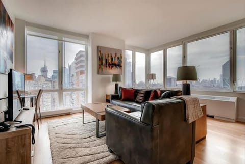 Midtown West New York 1 Bedroom Living Room