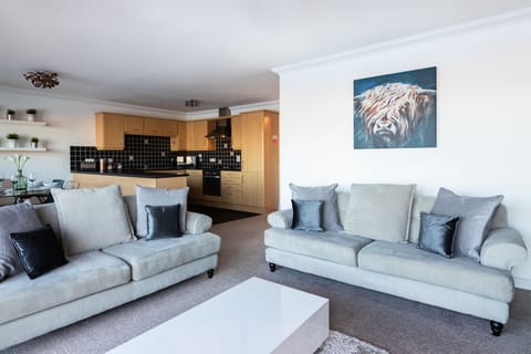 Lounge, Dining area and Kitchen - First Floor Apartment (2)