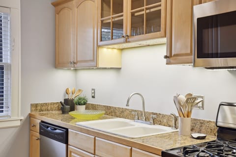 Kitchen with Stainless Steel Appliances