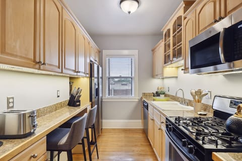 Kitchen with Stainless Steel
