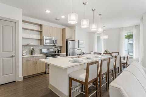 Spacious and Well Lit Kitchen
