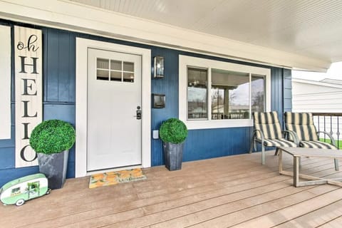 Welcome to Your Luxury Stay | Front Porch Design by Wrecked & Refined