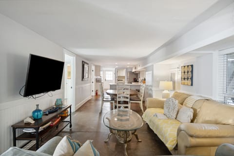 Open Floor Layout in Downstairs Unit