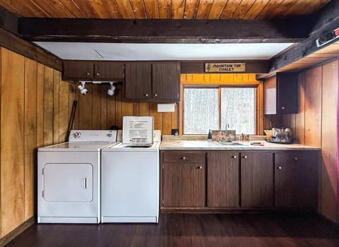 A washer and dryer is available for your use.