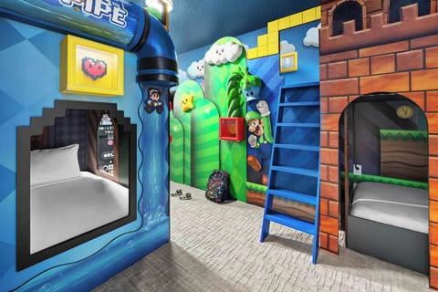 Gamer's Paradise *Theme Room 1* on Second Floor