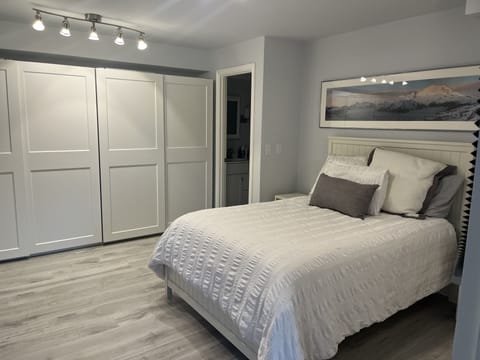 Primary bedroom.  10 foot closet