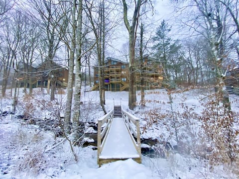 Backside leading to slopes.