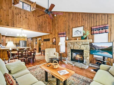 Roomy living room