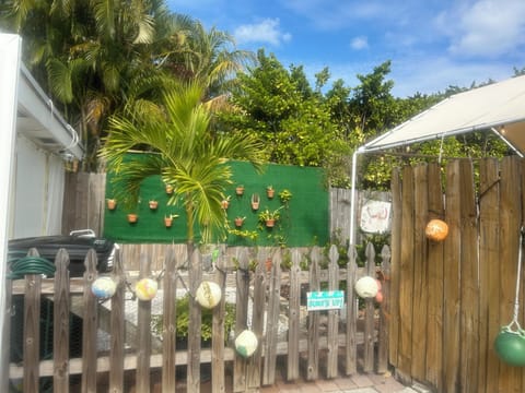 Entrance to Tropical Backyard