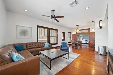 This is the main living room area of the home