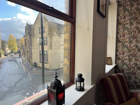 View of the Town Hall and the village square 