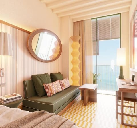 Minibar, in-room safe, desk, blackout drapes