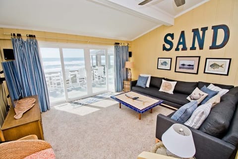 2 Steps Down to Living Room