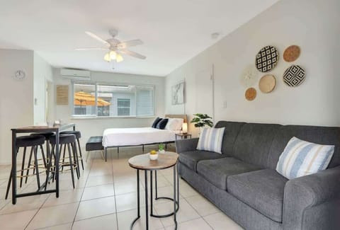 Bright and spacious studio interior