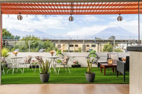 Rooftop terrace