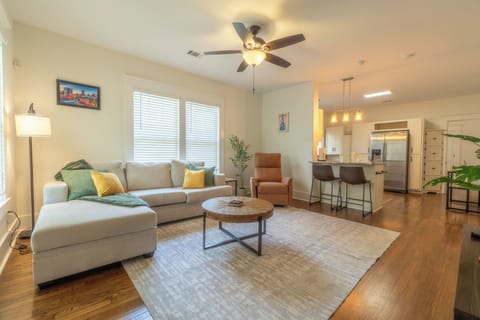 Seek solitude and share laughter in our cozy living space!