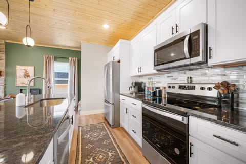 Fully stocked kitchen
