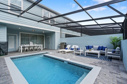 Ample space to enjoy the pool.