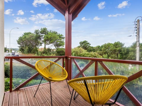 Agréable balcon aménagé