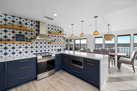 Full Kitchen with Scenic Views