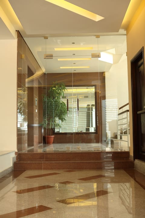 Interior entrance