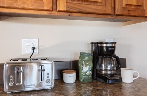 Coffee station plus a 4 slice toaster