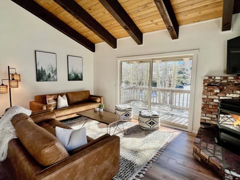 Living Room with Two Large Couches

