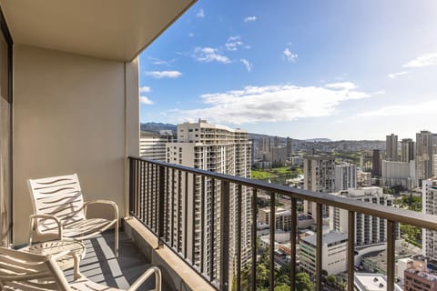 Mountain and City View