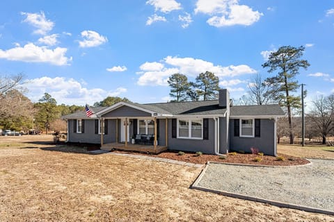 Welcome to this well kept, remodeled ranch, with convenient private parking for your personal or work vehicles, steps from the front porch.