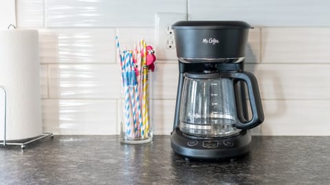 Coffee Maker- filters are provided but you will need to bring coffee.