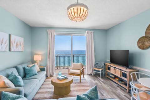 Living Room with Beach view