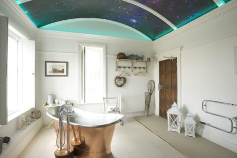 Free toiletries, hair dryer, towels, soap