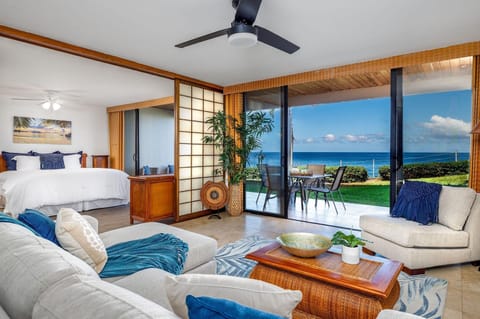 Condo, 1 King Bed (Keauhou Kona Surf & Racquet Club#3-10) | Living area