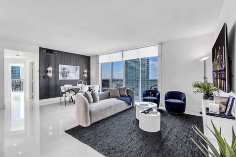 Spacious living area that's enriched with the abundance of natural light.