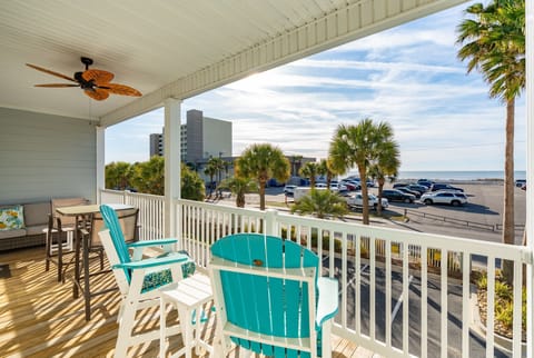 Porch with Ocean View!