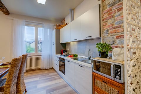 Kitchen and dining area