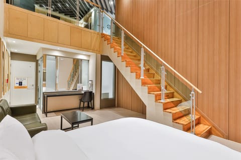 Family Twin Room, 2 Double Beds - Free Breakfast for 2 Included | Premium bedding, memory foam beds, individually decorated, desk