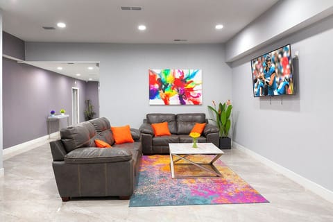41-inch Smart TV with cable channels