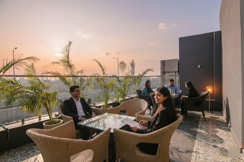 Rooftop terrace
