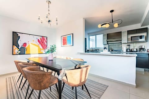 Enjoy a sit-down meal at the table